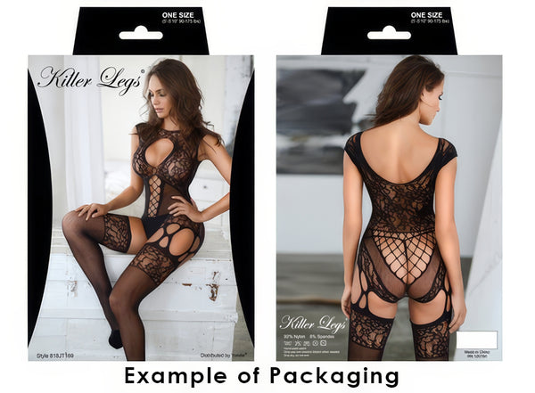 Darling Multi Net Fishnet Dress